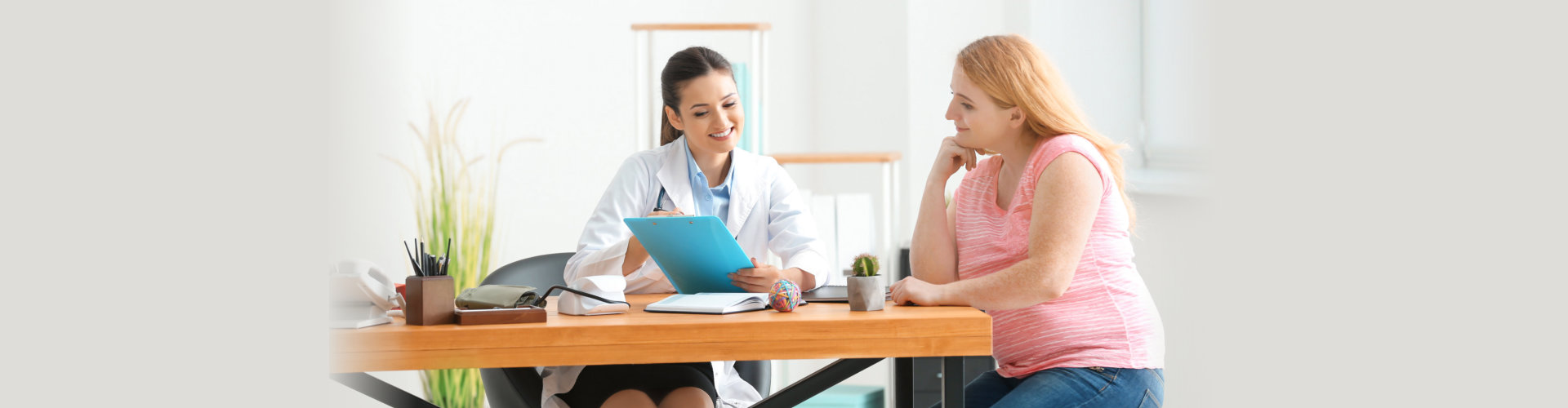 women and nurse